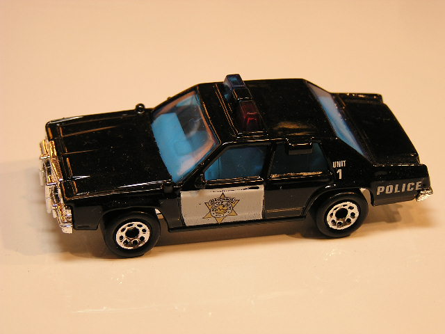 Matchbox ford ltd police car 2025